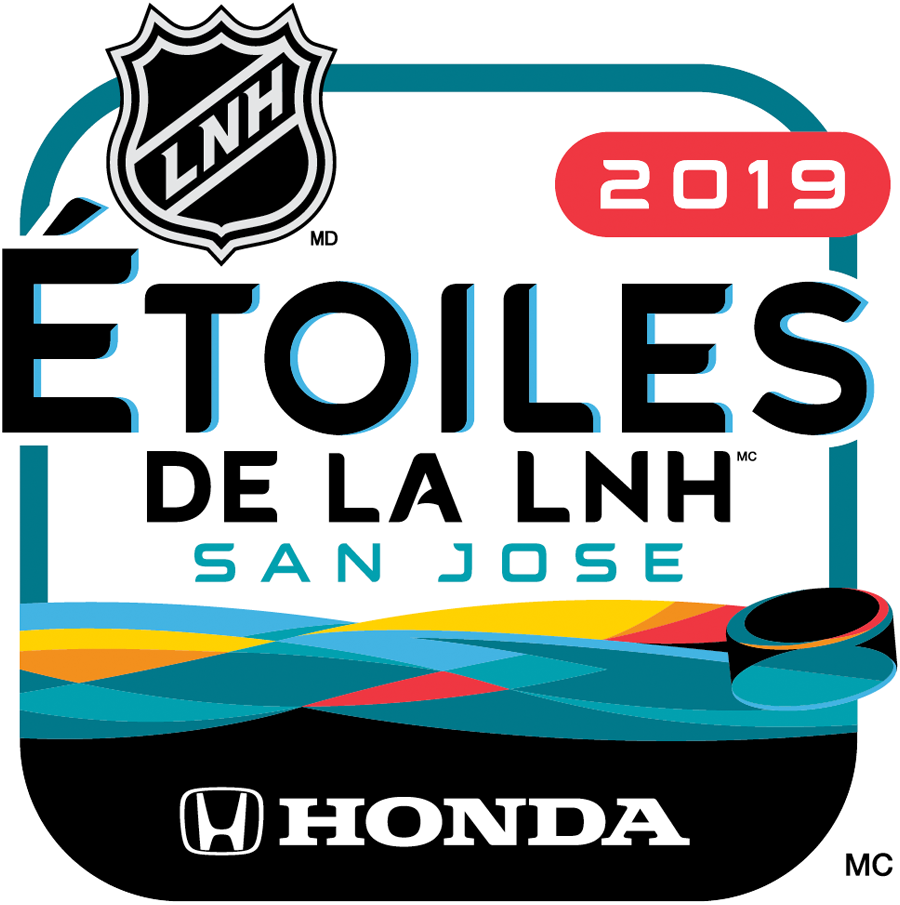 NHL All-Star Game 2019 Alt. Language Logo iron on heat transfer
